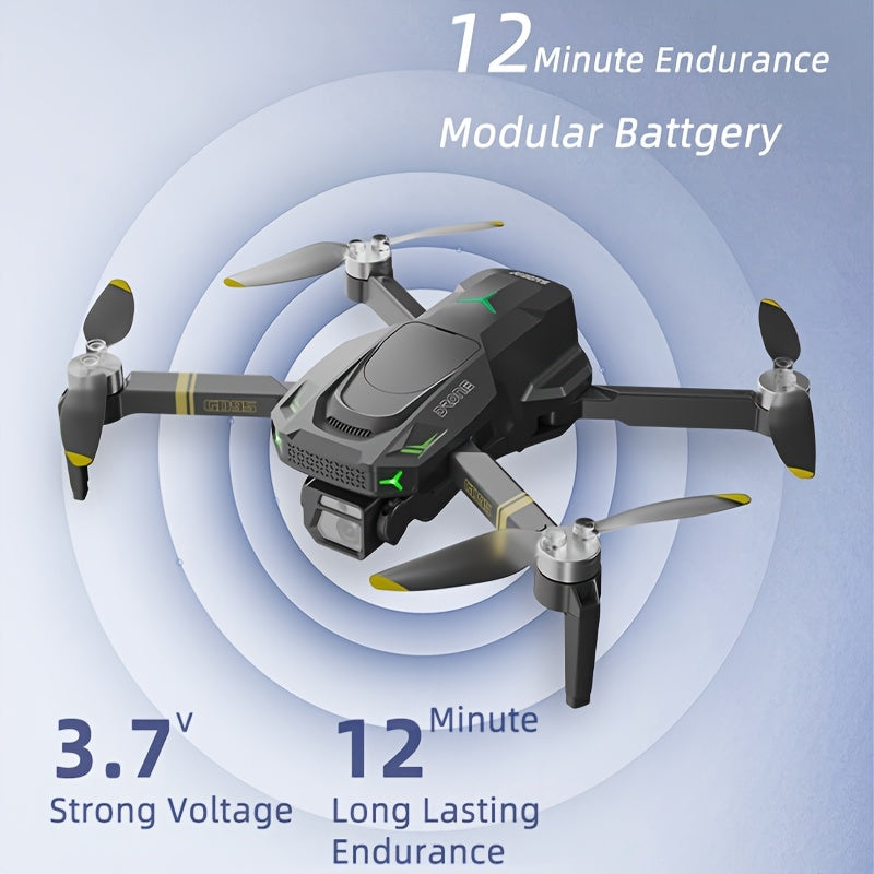GD95 Doble Batería de Larga Duración, Doble Cámara 480P HD, Grabación, Volteretas de 360°, Mantenimiento Preciso de Altitud, Excelente Dron Aéreo - ¡Primera Opción para el Regalo de Navidad y Cumpleaños de Novio!