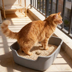 Arena para gatos con tofu perfutado, 6 l (1 paquete), original, arena para gatos con manzana, lavanda, limón y fibra de soja.
