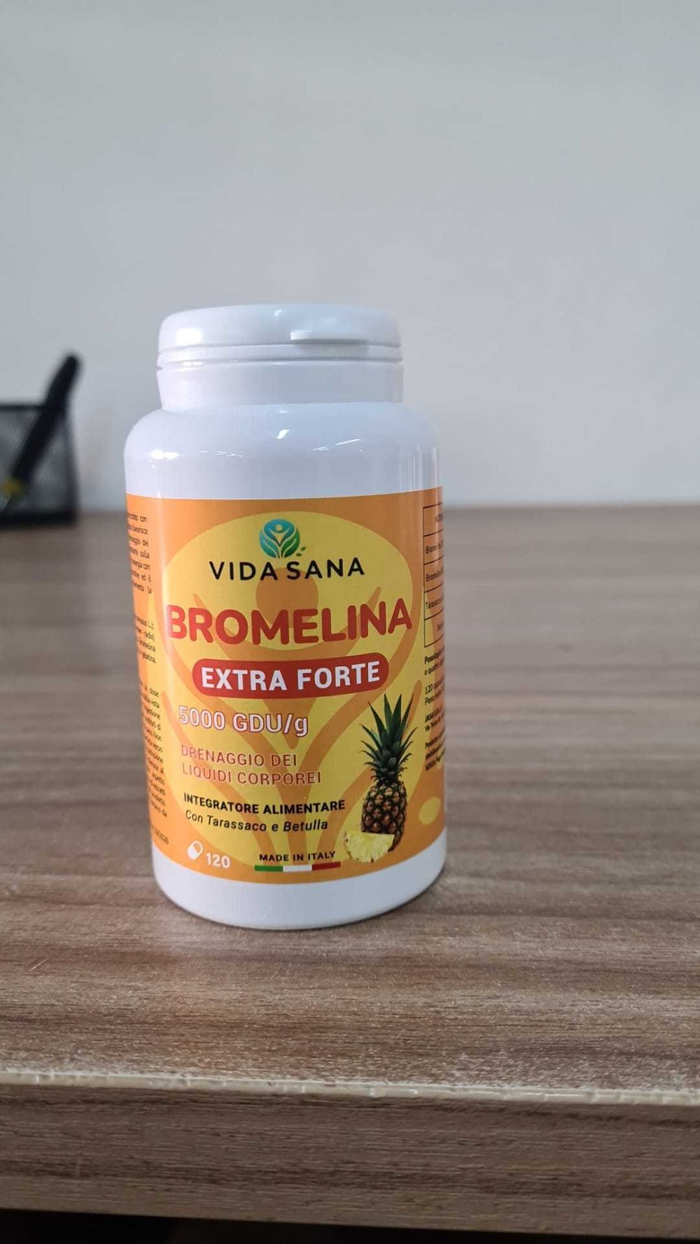 Bromelina Extra Forte 5000 Gdu/G - Complejo Integrador de Bromelina con Diente de León y Abedul