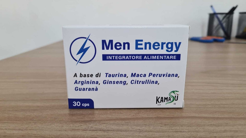 Suplemento Dietético para Hombres con Taurina, Maca Peruana, L-Arginina, L-Citrulina, Ginseng y Guaraná - Envío Rápido desde Almacén Local