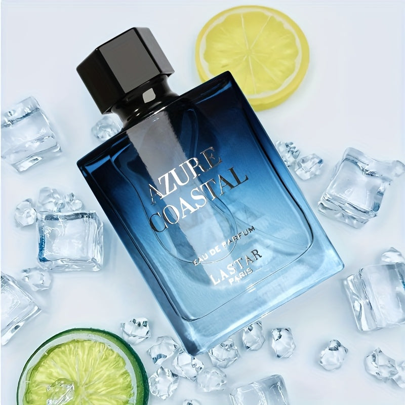 Colonia para Hombres Ocean, Fragancia Exclusiva de Océano, La Combinación Perfecta de Brisa Marina Fresca y Aroma de Madera, Ideal para Citas y Uso Diario, Muestra el Encanto Profundo del Hombre, Frescura Duradera, Caja de Regalo, Excelente Regalo para el