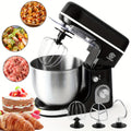 SUPERLEX Batidora de Pie 3 en 1 de 5L con 8 Velocidades, Máquina de Cocina con Función Pulse, Gancho para Masa, Batidor y Batidor de Huevos para Hornear Pasteles y Pan