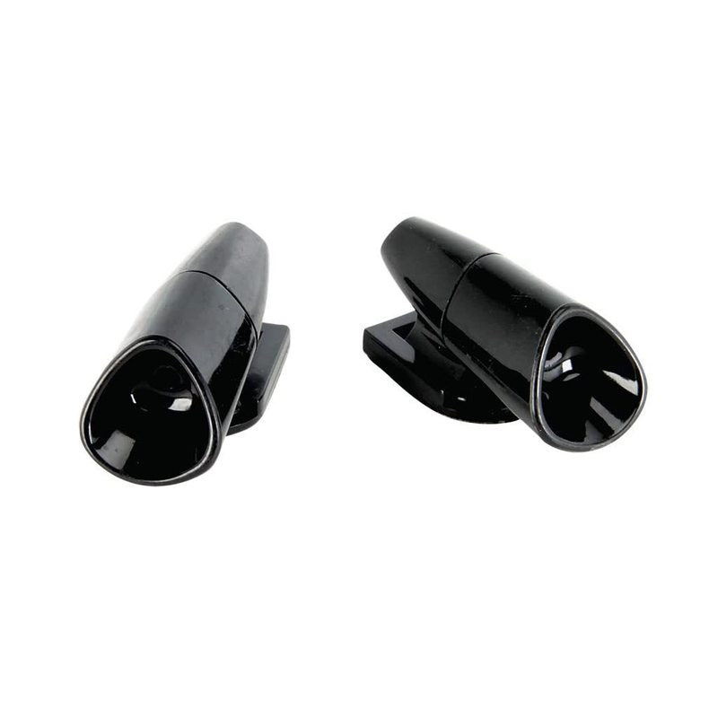 TURBOCAR SIFFLET ANTI GIBIER X 2, Negro, 57 x 28 x 23 mm