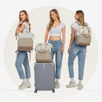 Mochila Portatil Mujer, 15.6 Pulgadas Antirrobo Backpack, Mochilas para Ordenador Portátil para la Profesora Trabajo Viajes Universidad Colegio