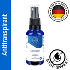 Antitranspirante DryEase 30 ml - Protección Efectiva contra el Sudor y el Olor, Calidad I HERRLAN, Fabricado en Alemania