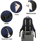 Mochila de cabina 40 x 20 x 25 cm (20 L) | Mochila ideal para viajes en avión | Mochila de cabina para hombre y mujer para el trabajo, viajes, senderismo y escuela