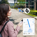 Localizadores inteligentes | 4 Piezas de Rastreador GPS Inteligente (Solo Compatible con iOS, No Android), Localizador Global, Dispositivo
