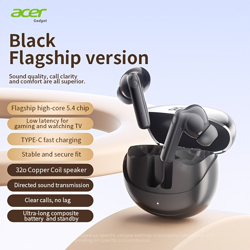 Auriculares Bluetooth Acer TWS in-ear con graves y baja latencia