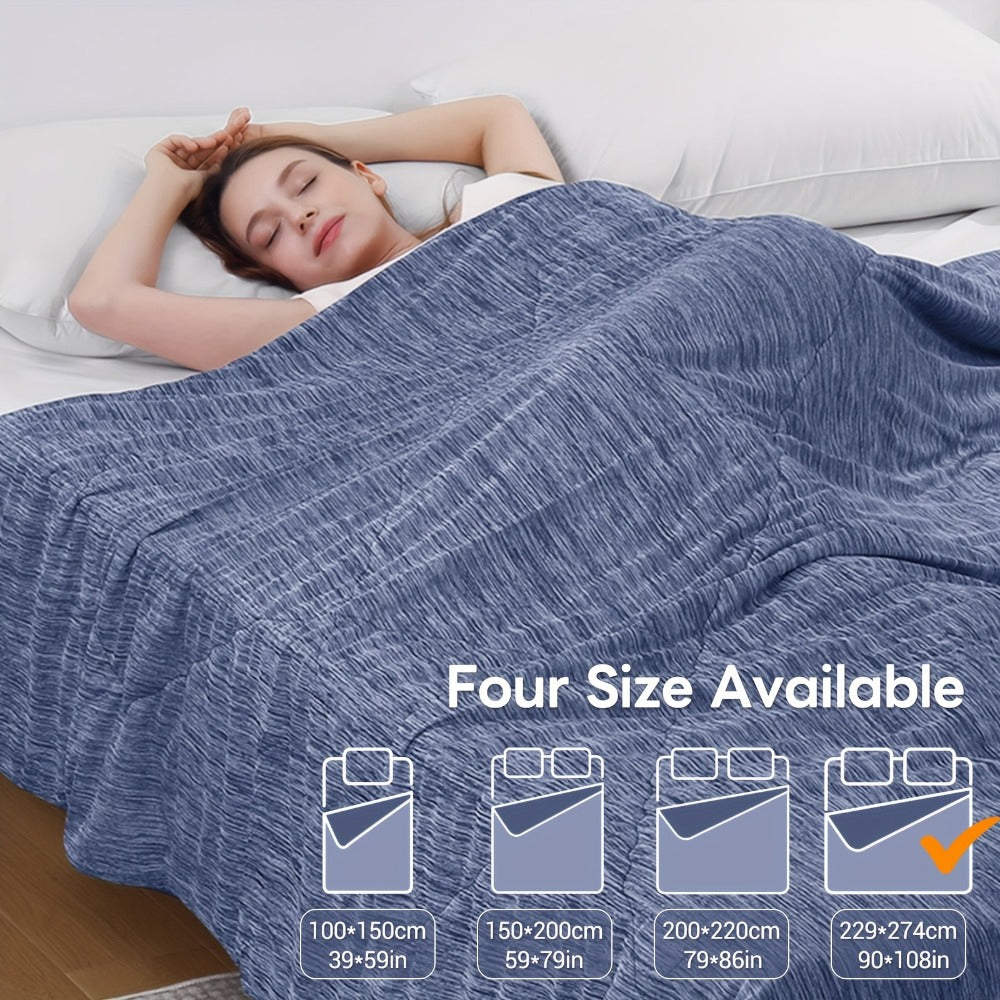 1 edredón Elegear de tamaño estándar, edredón refrescante con fibra de enfriamiento Q-Max > 0.45 Arc-Chill, manta fresca de verano para dormir para personas que sudan por la noche y que se sienten calientes (100*150, 150*200, 200*220, 274*229)