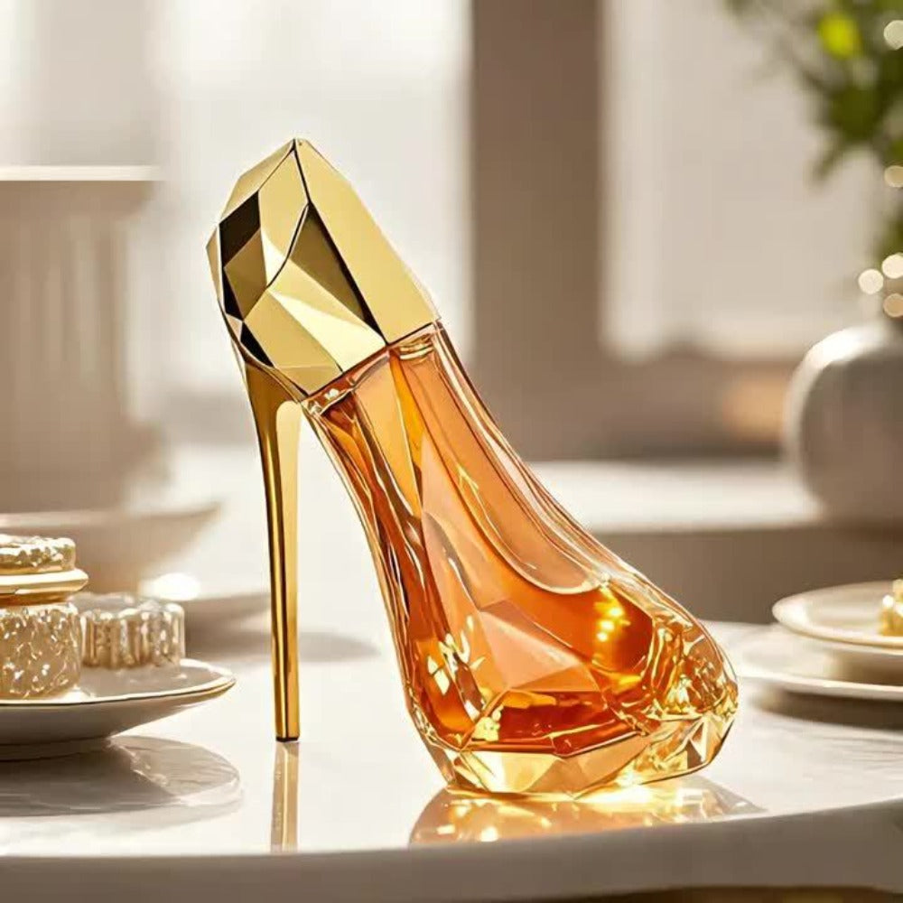 Set de regalo de perfume High-Heel (Opción de combo popular de 2 piezas de 60 ml/3 piezas de 90 ml) | Aromas a Ámbar Amaderado + Amaderado Floral + Frutal Floral Almizclado, Mezcla de múltiples aromas | Regalo ideal para inauguración de casa, Navidad, Hal