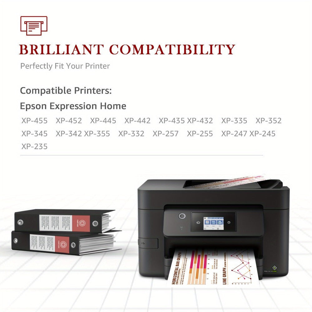 Cartuchos de tinta 29XL compatibles con Epson 29XL Multipack para Expression Home XP-235 XP-245 XP-247 XP-332 XP-335 XP-342 XP-345 XP-432 XP-435 XP-442 XP-445 (Paquete de 12)