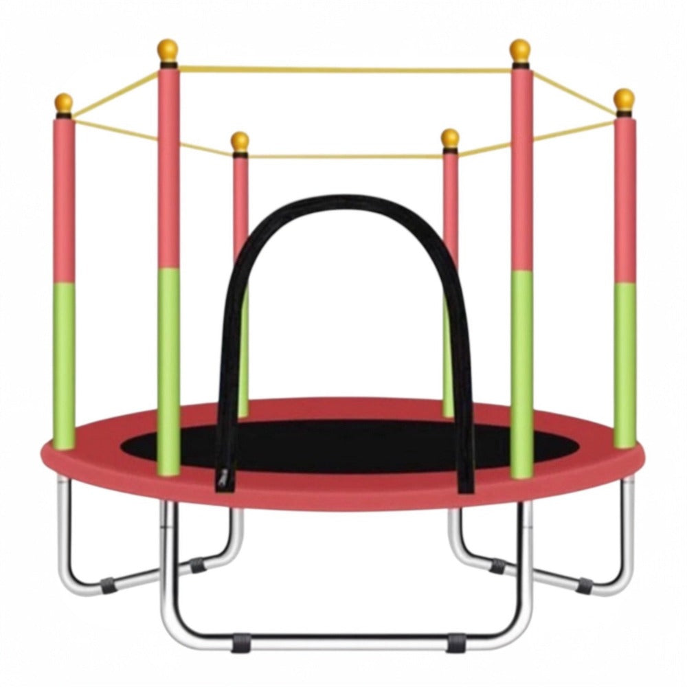 Mini trampolín al aire libre, deportes de interior o al aire libre, trampolín con cubierta de seguridad, carga máxima de 300 lb