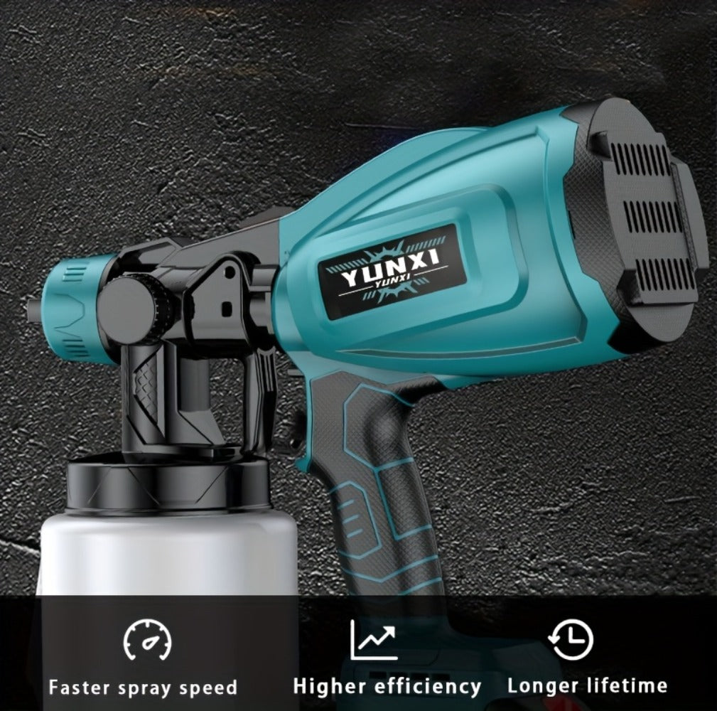 Pistola de pintura inalámbrica portátil inalámbrico | Para paredes, madera, muebles y proyectos DIY