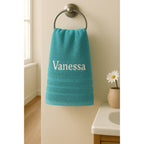Toalla de baño personalizada con nombre, hermosamente bordado, toalla personalizada con nombre, toalla de baño