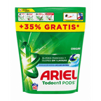 PACK 60CAPSULAS O PACK 105 CAPSULAS DETERGENTE LAVADORA ARIEL (3X35)