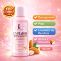 Limpiador de Uñas de Almendras 100ml - Gel Desengrasante, Semi-Permanente, Preparación de Uñas, Limpiador de Residuos, Brillo de Uñas, Manicura Profesional