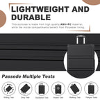 Kono ABS+PC Maleta Extra Grande de 32 Pulgadas, Diseño Horizontal Esculpidor, Equipaje Rígido con Ruedas y Mango Telescópico