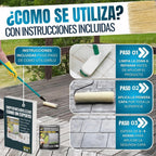 [Brocha de Regalo] Impermeabilizante Transparente con Poliuretano, Sellador Impermeable Fugas Agua, Revestimiento Impermeable Definitivo, Hidrofugante Invisible para Techos, Terrazas y Exteriores