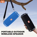 Altavoz Bluetooth | Altavoz Inalámbrico Portátil de Alta Potencia TG192, Caja de Música con Correa, Con Luz LED Intermitente, Se Puede Conectar a