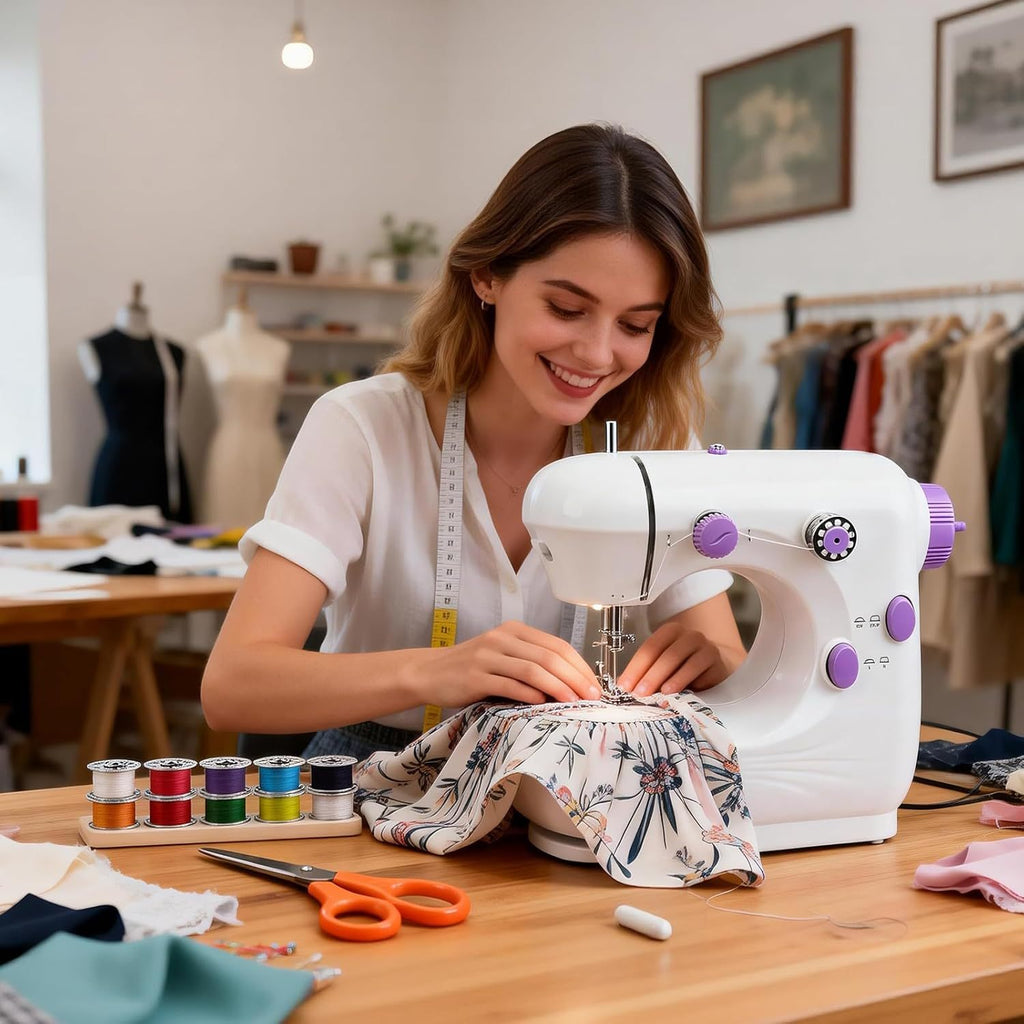 Este versátil producto de bricolaje es perfecto para viajes, uso doméstico, reparaciones rápidas de tela y más. Es fácil de usar y una herramienta práctica para amas de casa y entusiastas de las manualidades