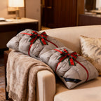 Almohadas Extra Grandes de Lujo Calidad Hotelera 2025 - Funda 100% Poliéster y Relleno Suave Alternativo de Plumas, Soporte Ergonómico para Quienes Duermen de Espalda/Brazos/Boca Abajo, Estilo Estándar Blanco/Gris para Uso Doméstico y Hotelero