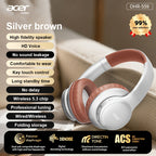 Auriculares Bluetooth | [Producto Oficial Acer] Auriculares Over-Ear Acer OHR559 OWS con Sonido Envolvente ACS, Bajos Potentes, Batería de Larga
