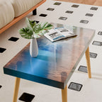 Molde de Silicona Grande y Reutilizable para Mesas de Río de Resina Epoxi y Arte en Resina, Ideal para Platos Especiales, Bandejas, Carpintería y Mesas de Café