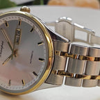 Dianpai Reloj mecánico automático de caja de latón para mujer, sofisticado y elegante, con un estilo deportivo casual y moderno, perfecto como regalo de cumpleaños