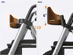 Andador rollator plegable con asiento 136.08 kg 20.32 cm | Movilidad, paseo y apoyo diario