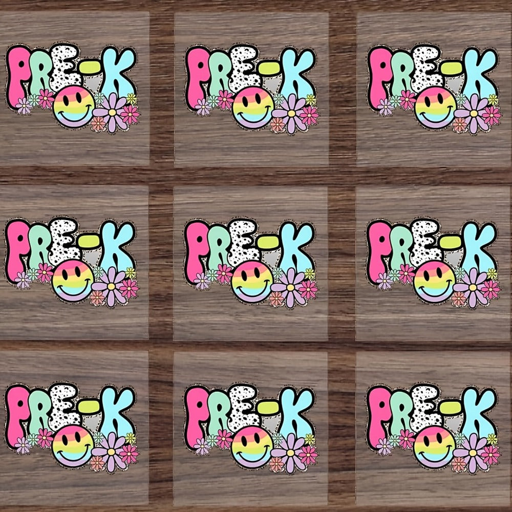 Pegatinas de transferencia de calor personalizadas para ropa, con tu logo en un tamaño de 10.16X10.16 cm, perfectas para diseños en el pecho de camisetas