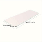 Escritorio Flotante de Pared 60x30 cm / 60x30 cm, Ahorro de Espacio con Estructura de Metal Resistente y Recubrimiento en Polvo Blanco - Escritorio de Computadora con Tapa Abatible, Ideal para Espacios Pequeños, Dormitorio, Esquina de Cocina, Oficina en C