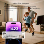 Cámara Despertador 1080P WIFI con Detección de Movimiento, Visualización Remota y Control por APP para Mantener Segura tu Hogar, Oficina, Mascotas y Bebés