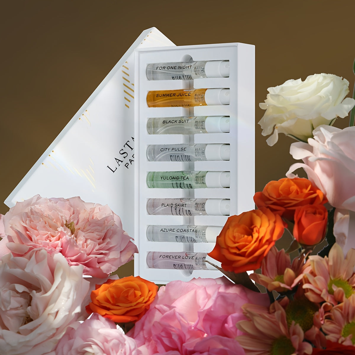 Set de perfume Senior para mujer, 8 piezas, spray de fragancia corporal, fragancia duradera y rica, fragancia rica, aroma dulce y romántico, fijación de fragancia a largo plazo, encanto único, para citas diarias, viajes, trabajo, deportes, opción perfecta