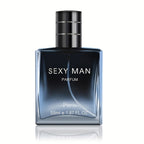 SEXY MAN Perfume para Hombre | Fragancia Parisina, 2 Opciones: Botella Negra (Bergamota, Cedro, Cuero) / Botella Azul (Lima, Violeta, Almizcle), Aroma Encantador para Uso Diario y Citas