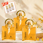 Perfume para hombre de 100 ml*3+3 ml*3, Perfume de almizcle y limón, Muestra el encanto masculino, Perfume fresco para hombre, Perfume romántico de larga duración, Diseño hermoso, Regalos festivos, Muy adecuado para la vida diaria y el trabajo
