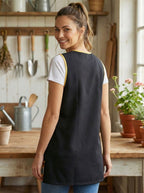 Mandilón de Cocina para Mujer Estampado Patrón Aleatorio Cómodo y Resistente