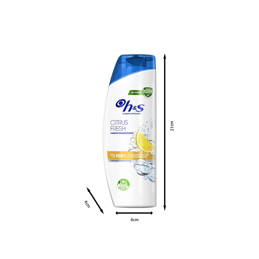 Pack Champús H&S Anticaspa HS (400ml)x2 – Protección Eficaz Contra la Caspa, Dermatológicamente Testado, Clínicamente Probado, Cuida tu Cabello y Cuero Cabelludo