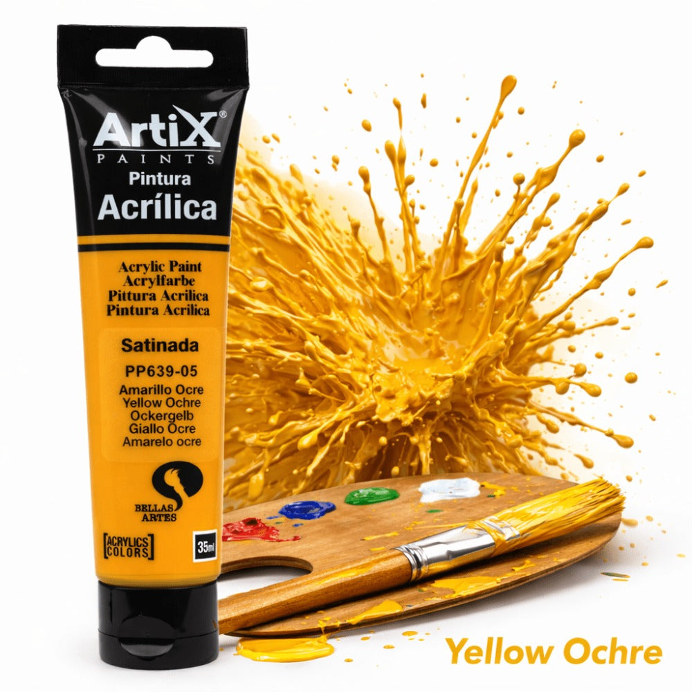 1x Pintura Acrílica 35ml, Colores Surtidos