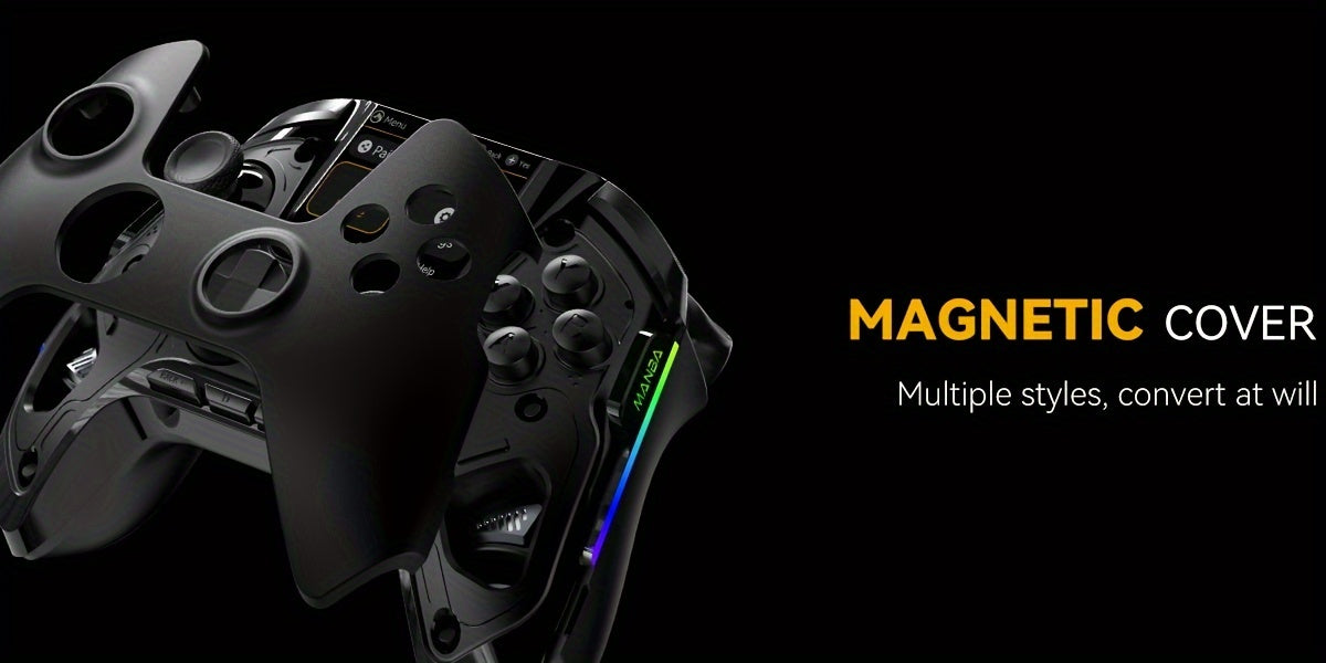 Mando inalámbrico con base de carga para PC, Switch y dispositivos móviles