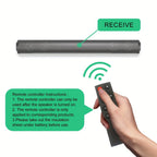 Barra de sonido inalámbrica con subwoofer y control remoto, sistema de cine en casa para TV, altavoces