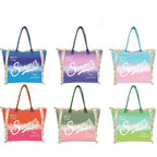 MEJORADA Bolso de Playa o piscina Grande - Diseño Verano, Ligera y Espaciosa (55x35x20 cm), TOTE BAG, Disponible en 6 Colores, Ideal para Viajes y Vacaciones
