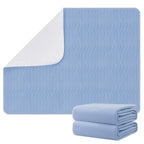 Paquete de 4 (132X86Cm)/Paquete de 2 (91X86Cm)/Paquete de 1 (91X86Cm) Protectores Extra Absorbentes Lavables, Protectores de Secado Rápido para Cama, Protectores Reutilizables Lavables para Perros, Pañales