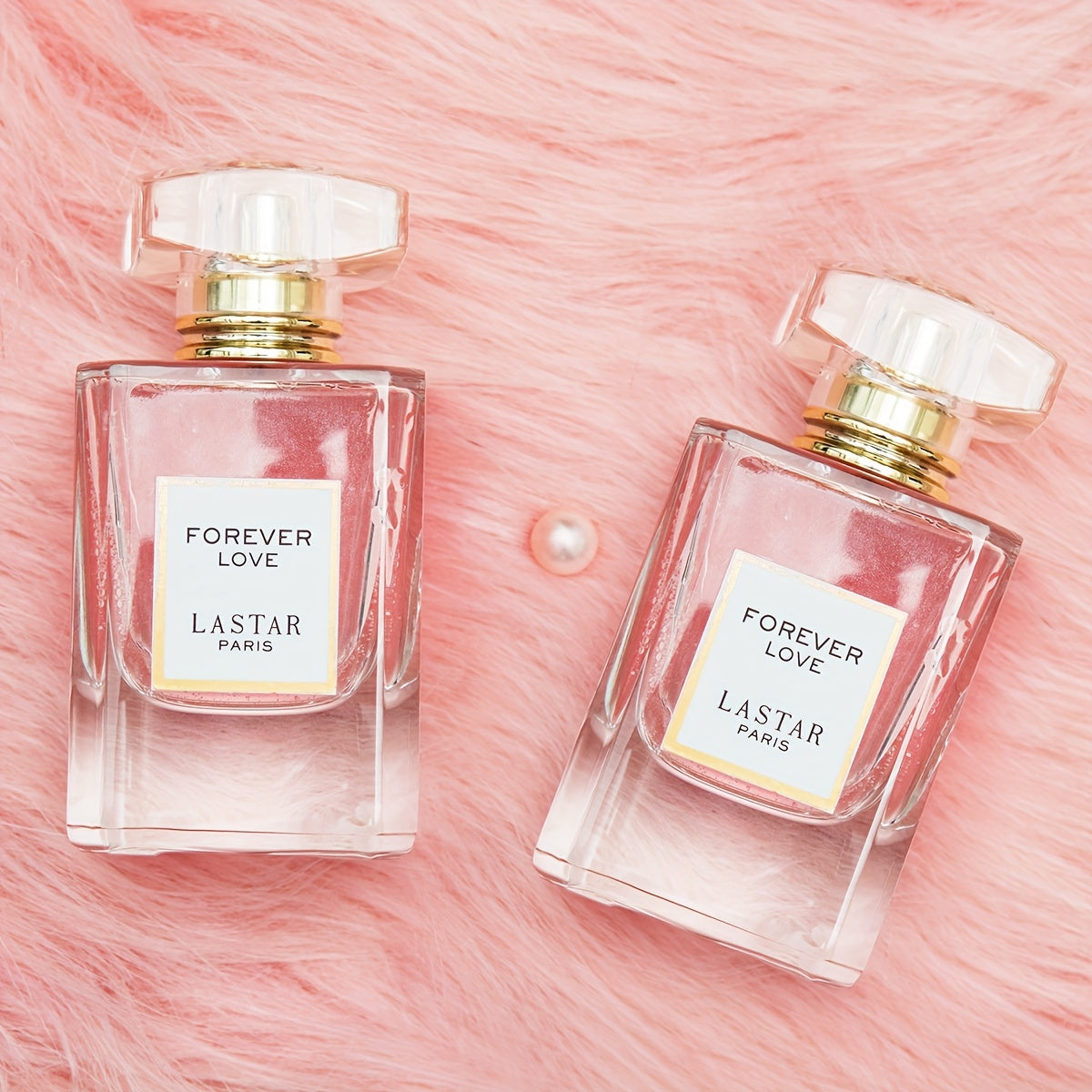 2 Frascos Perfume Floral Dulce para Mujer 55ml x2, Fragancia Clásica Frutal, Perfume de Larga Duración con Rosa, Jazmín, Vainilla y Pachulí, Botella Rosa, Perfume para Citas Mujer, Regalo de Halloween/Navidad/Festividades