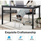 Reposapiés ergonómico de acero inoxidable para debajo de la mesa, antideslizante, para peluqueros, mejora de la postura, peluqueros, reposapiés para peluqueros, spa