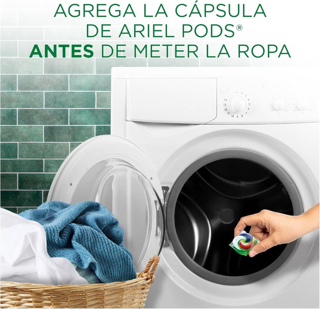 Ariel Original Detergente Cápsulas para Lavadora – Pack Ahorro 3 Paquetes (23+12 Dosis c/u) | 105 Lavados, Pods Eficaces contra Manchas