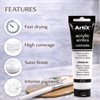 1x Pintura Acrílica 35ml, Colores Surtidos