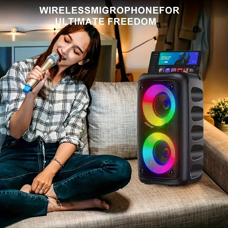 Altavoz Bluetooth para música en casa y al aire libre | 2400mAh