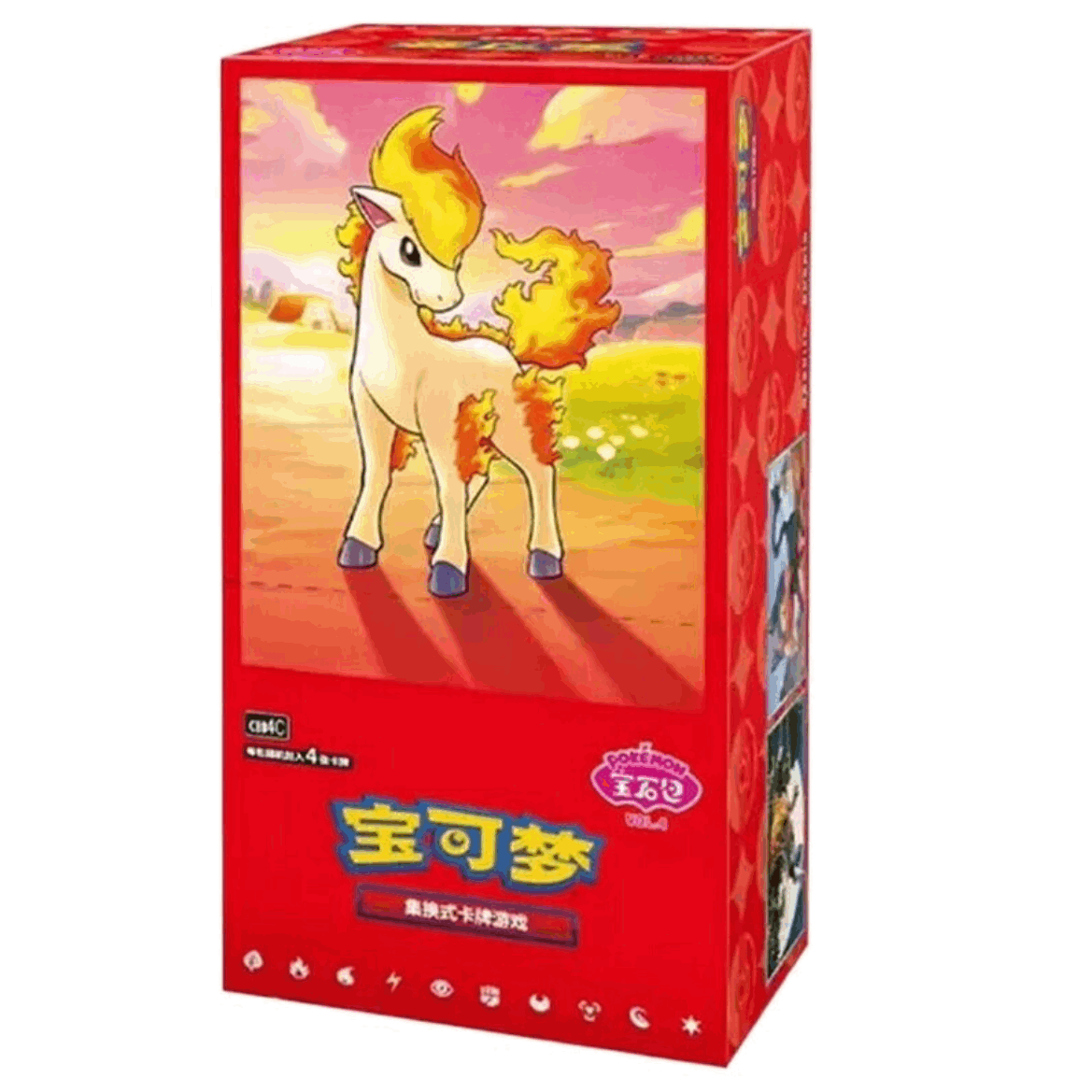 Pokémon TCG China Gem Pack Vol.4 Display (CBB4C – Exclusivo de China 2025) – 15 Packs Booster (4 Cartas Cada Uno) – Nuevo Sellado en Fábrica