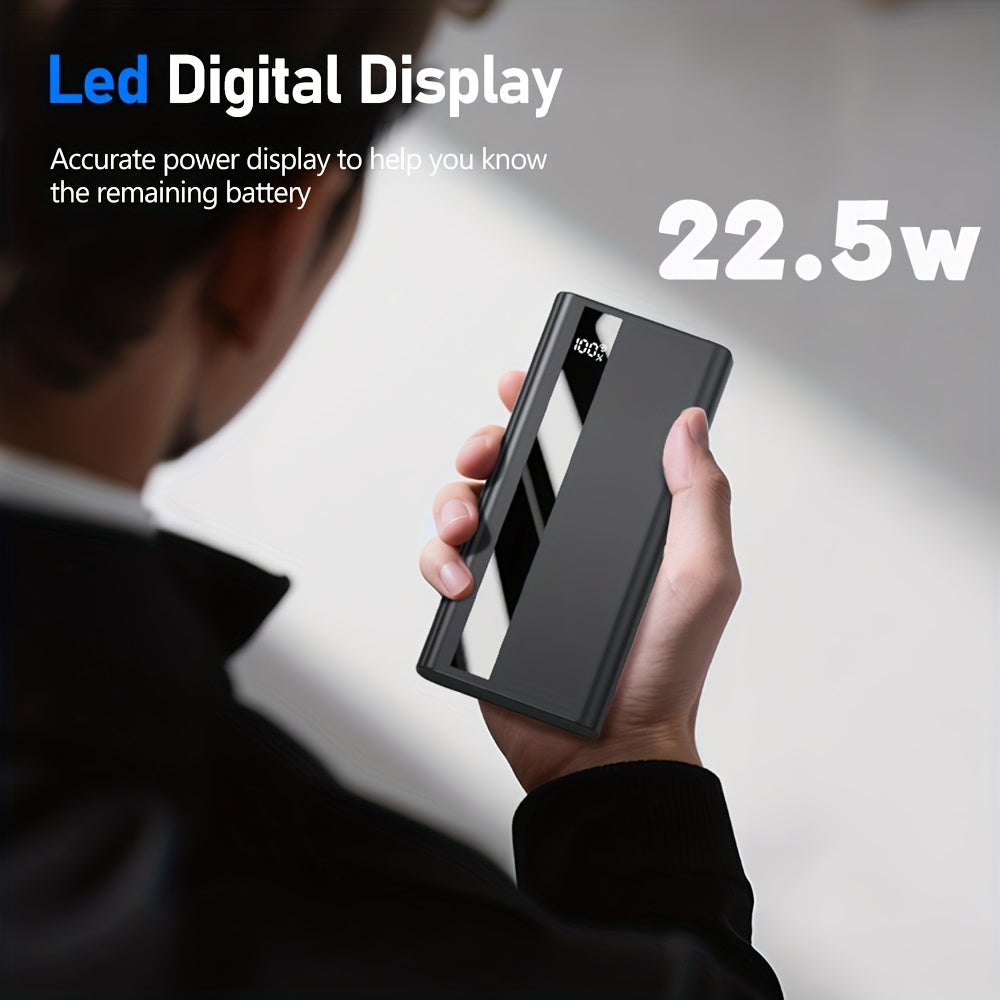 Power bank para carga durante viajes y uso diario | 40000mAh y 22.5W