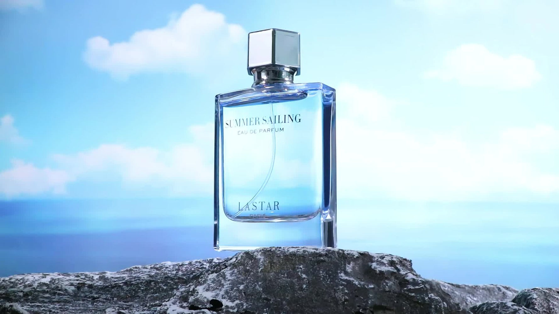Perfume LASTAR de 50 ml para mujer y hombre - Aroma acuático a agua de mar con madera de cedro, pachulí y cítricos, fragancia de larga duración de 4 a 6 horas, empaque en caja de regalo, Eau de Toilette para uso diario, citas y desplazamientos, regalos